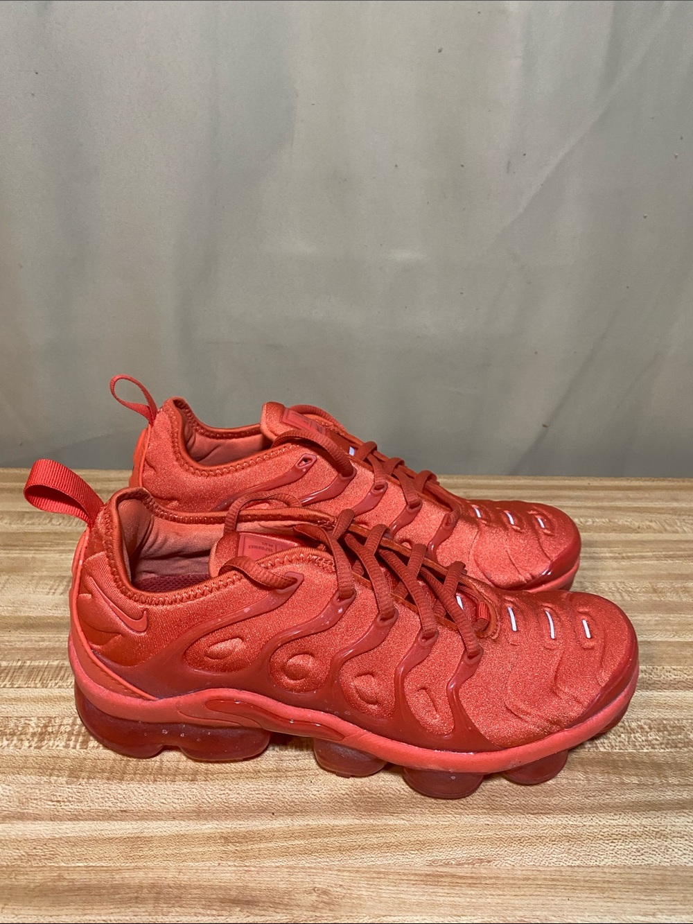 Nike Air VaporMax Plus Triple Orange Mantra Cinnabar Women’s Shoes size 8